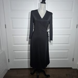 BCBGMaxAzria Black Long Sleeve Dress